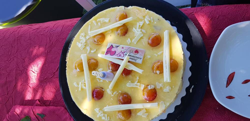 gâteau aux prunes jaunes